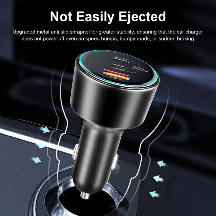 Мощно USB зарядно за кола Uhomebuy