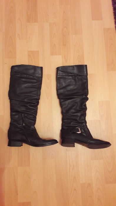 Cizme dama de piele marime 37 pret redus