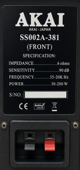 Boxe akai pasive SS002A  381