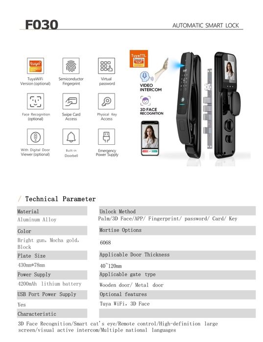 Умный электронный смарт замок