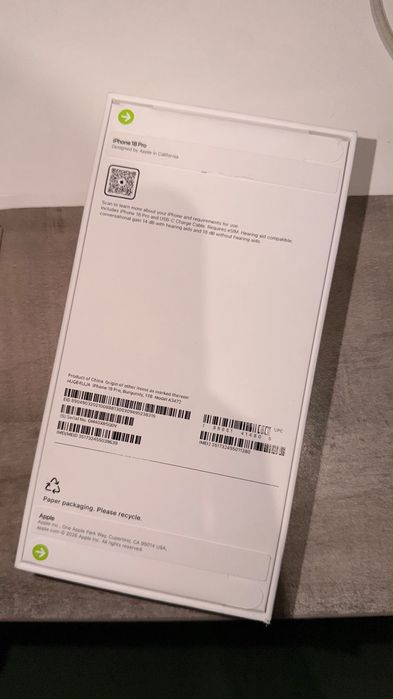 Iphone 18 pro 1TB