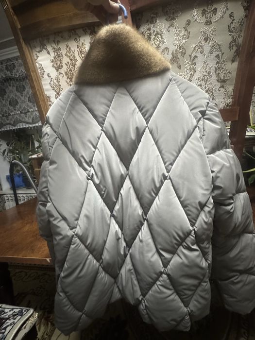 Куртка с норковым воротником