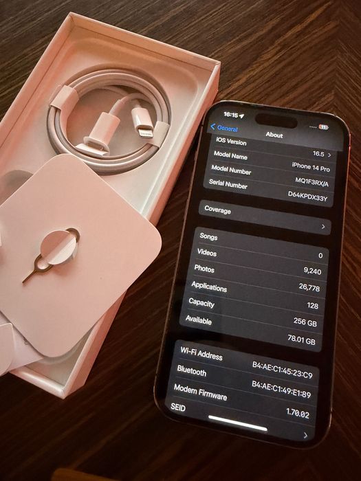 iPhone 14 Pro 256GB Purple