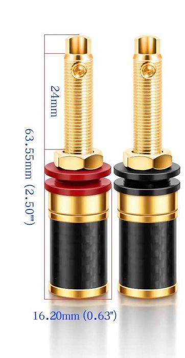 Conectori boxe - model lung 4 buc.