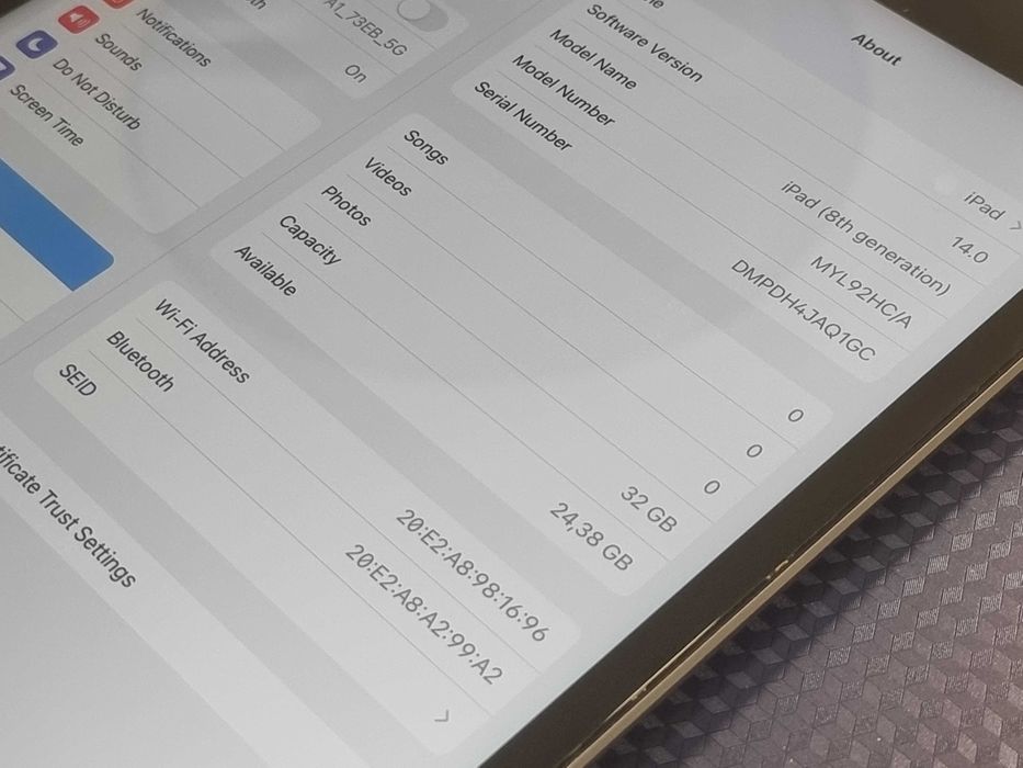 Таблет Apple iPad 8 gen.