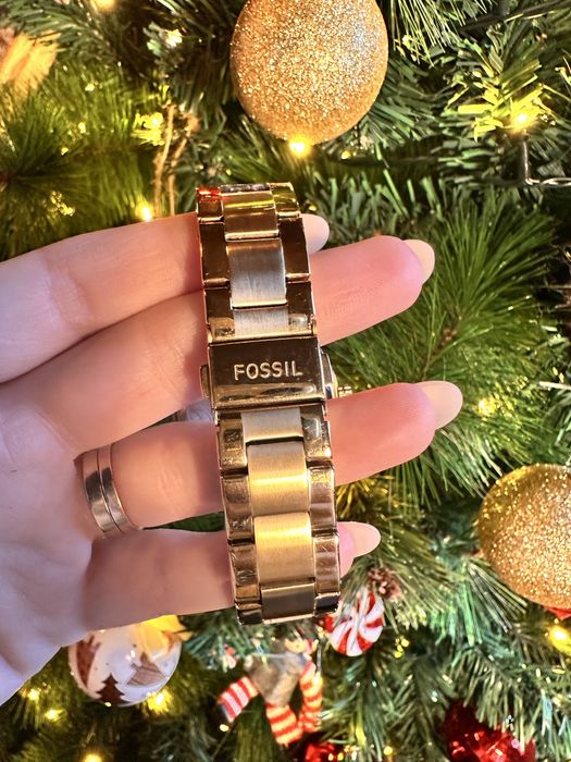 Ceas dama auriu Fossil ES3101 cu cutie de depozitare