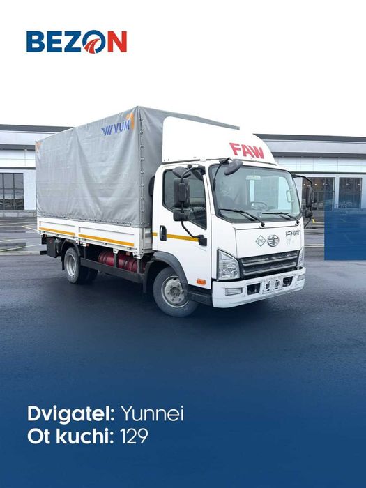 Sotuvda tayyor!!! Tentli avtofurgon FAW Tiger VH