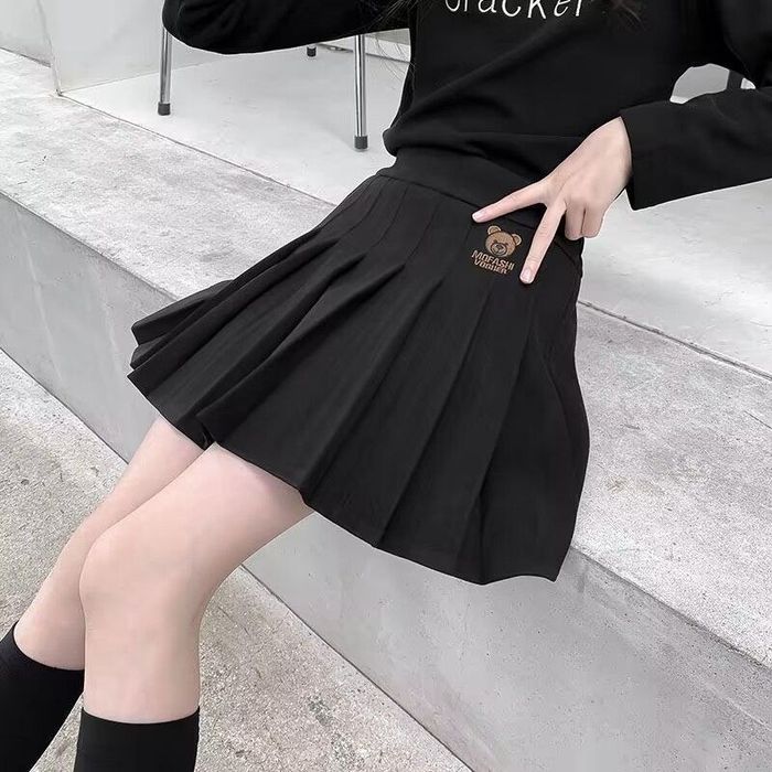 Черная юбка для девочек