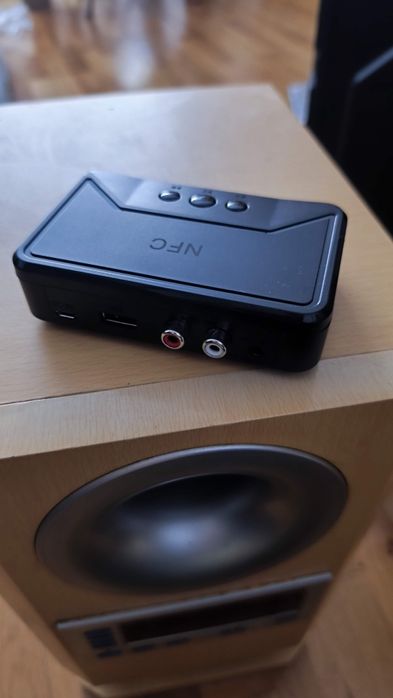 Sistem audio 5+1 canale telecomandă + receptor Bluetooth