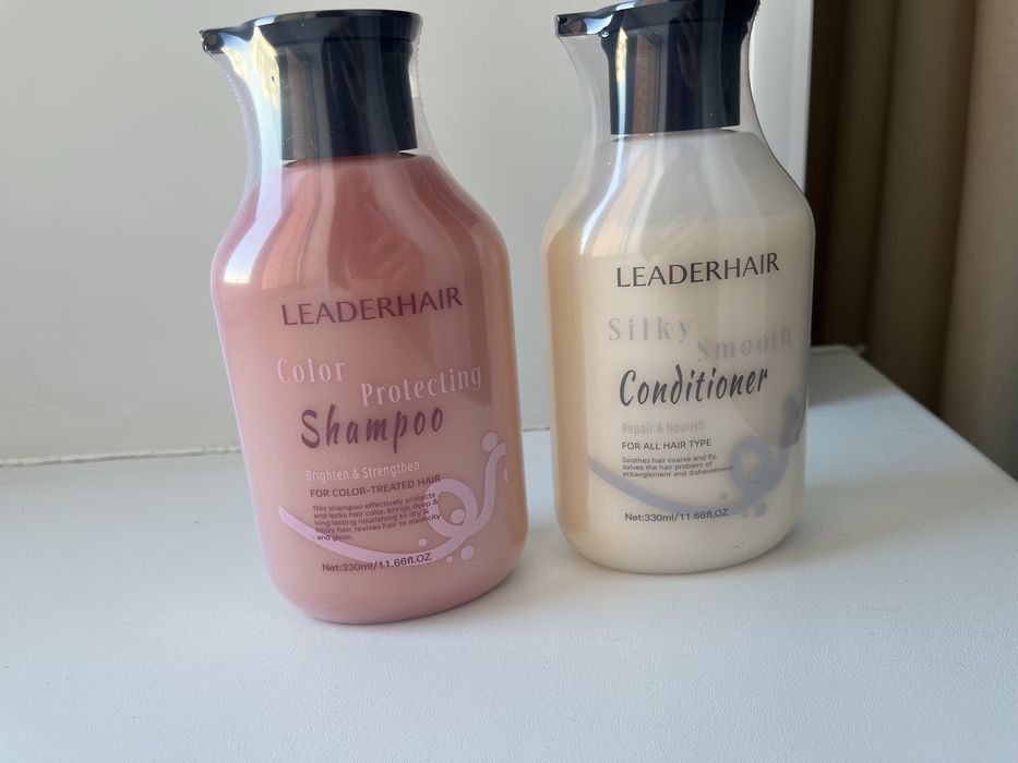 Набор шампунь и бальзам LeaderHair