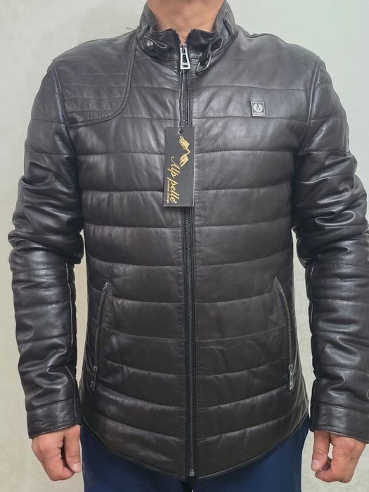 Кожаная куртка 50размер