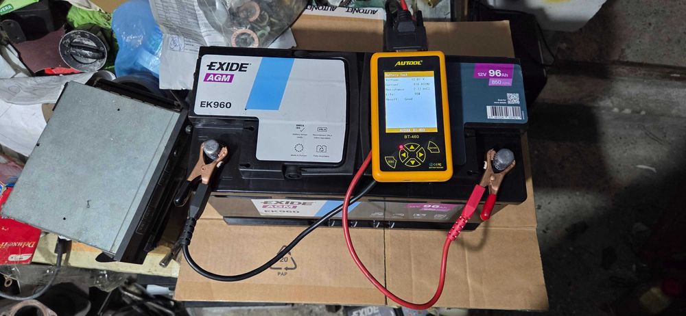 Baterie/ acumulator auto Exide Start-Stop agm EK960 96Ah 850en noua