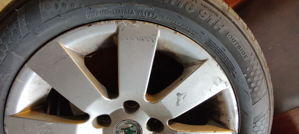 джанти VAG 16, гуми 205/55