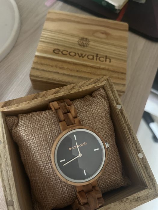 Новые часы Ecowatch из дерева
