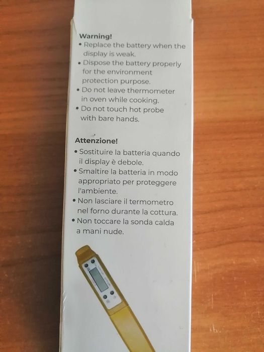 Готварски проф. Термометър шеф