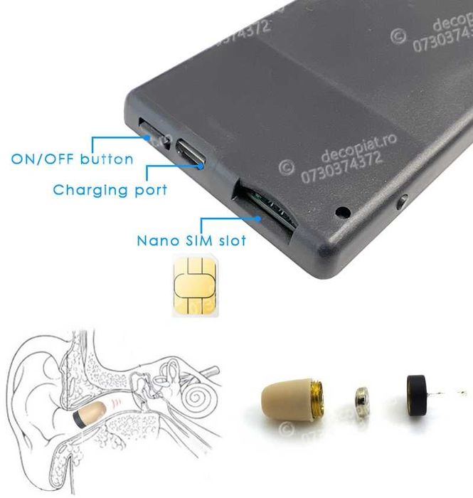 Card GSM casca de copiat sistem nedetectabil BAC 2026