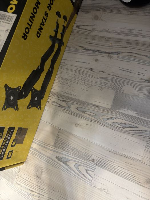 Brat de monitor dublu