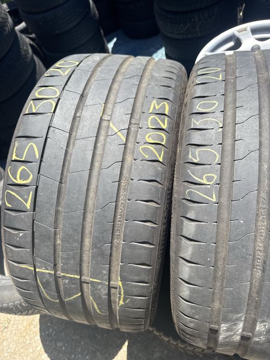 265/30/20”Set 2 buc CONTINENTAL SportContact 7.dot 2023.anv Vară Impec