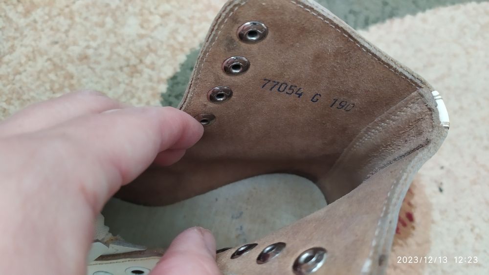 Ботинки для фигурных коньков детские