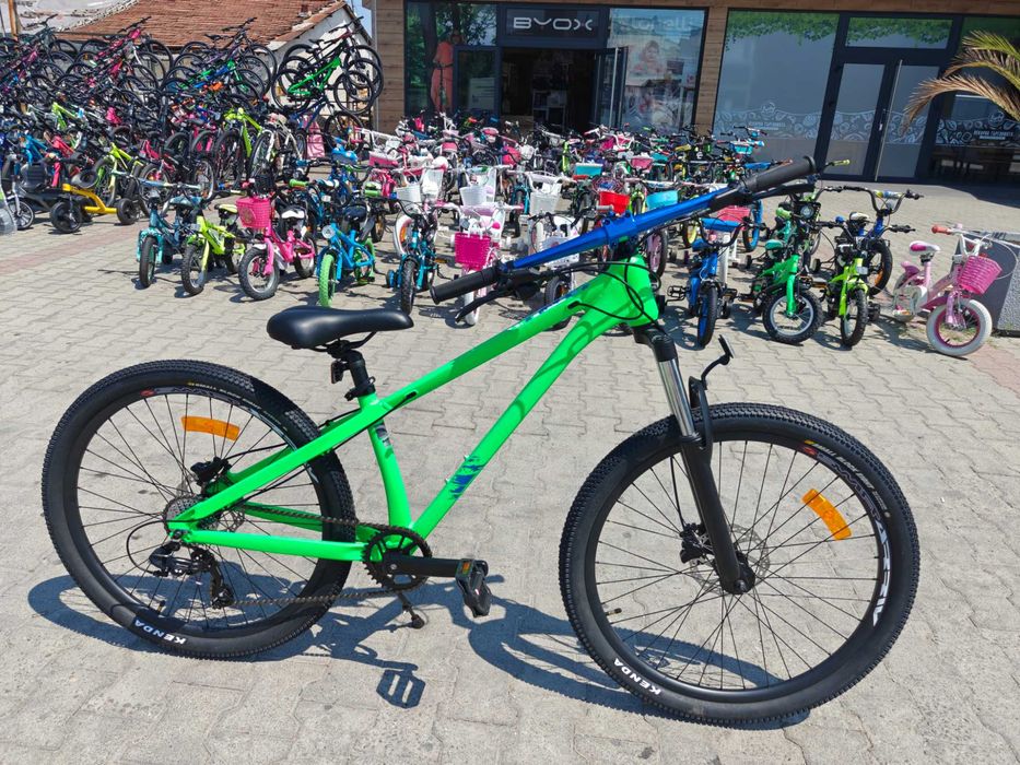 BG Алуминиев велосипед 26" JUMP hdb зелен