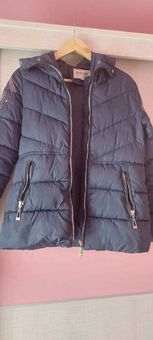 geacă mărimea L albastra