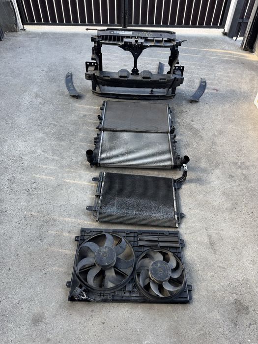 Trager calandru  radiatoare radiator apa radiator intercooler radiator ac electriventilatoare cbab tiguan
