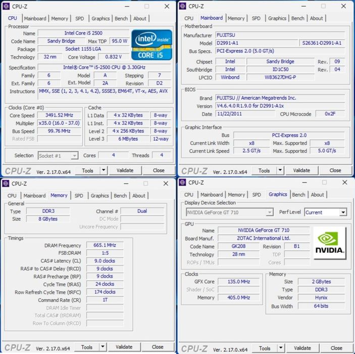 Vând urgent PC Fujitsu Esprimo i5 + SSD + GT 710, office/gaming ieftin