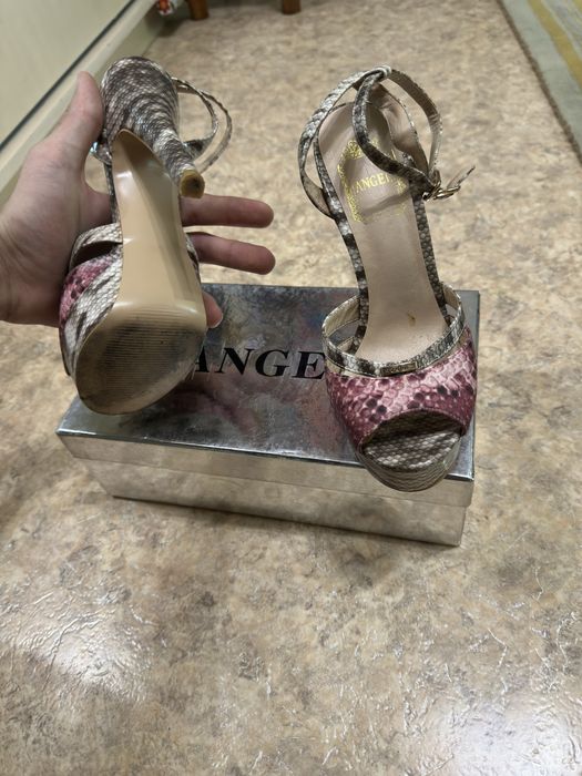 туфли ANGEL крокодилья кожа