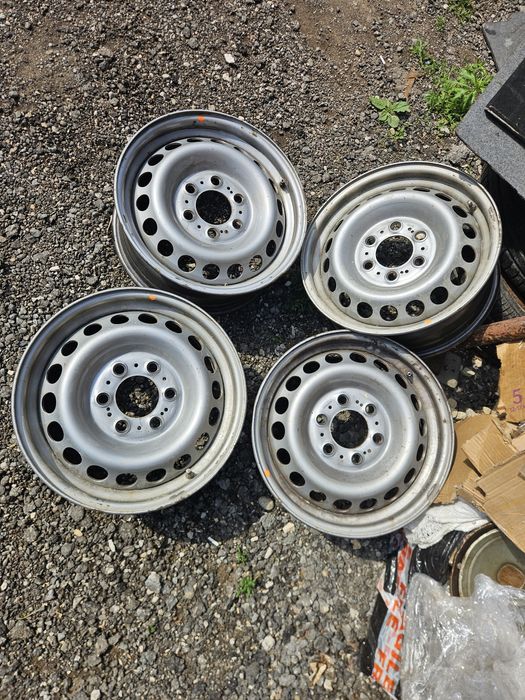 Set 4 jante Janta originala R16 ET 54 mercedes sprinter in 6 gauri la prezoane  valva cu senzor  de presiune punte simpla