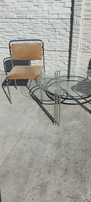 Masa rotunda cu 2 scaune