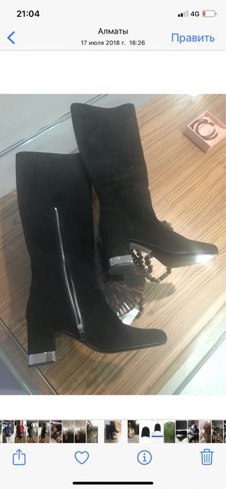 Ботинки acne studios новые