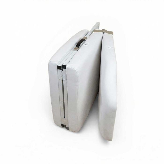 Pat Cosmetic Profesional Pliabil Alb 3 Secțiuni pentru Masaj, Reflexoterapie și Cosmetică – D9-2 Sandra