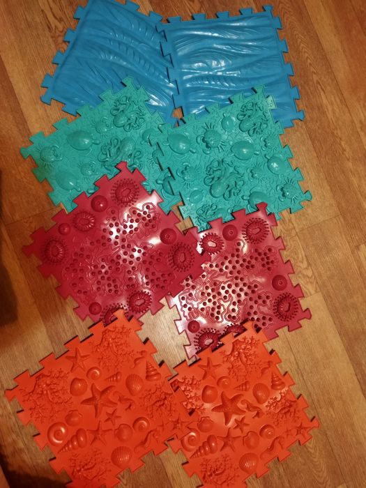 Детский Ортопедический коврик 8шт