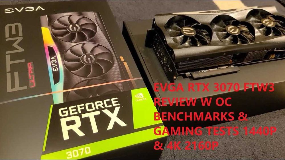 Видеокарта EVGA GeForce RTX 3070 FTW3 ULTRA GAMING ,12 м.Гаранция