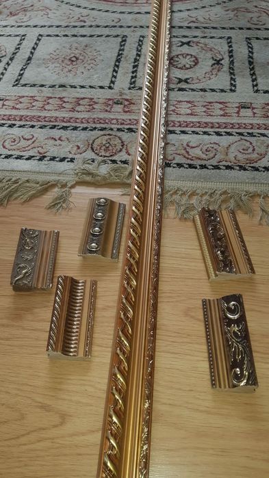 Деревянные багеты для оформления