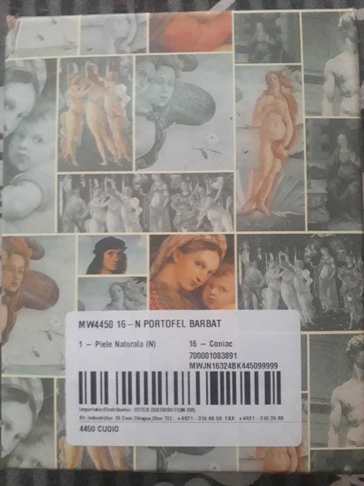 Portofel barbat din piele naturala