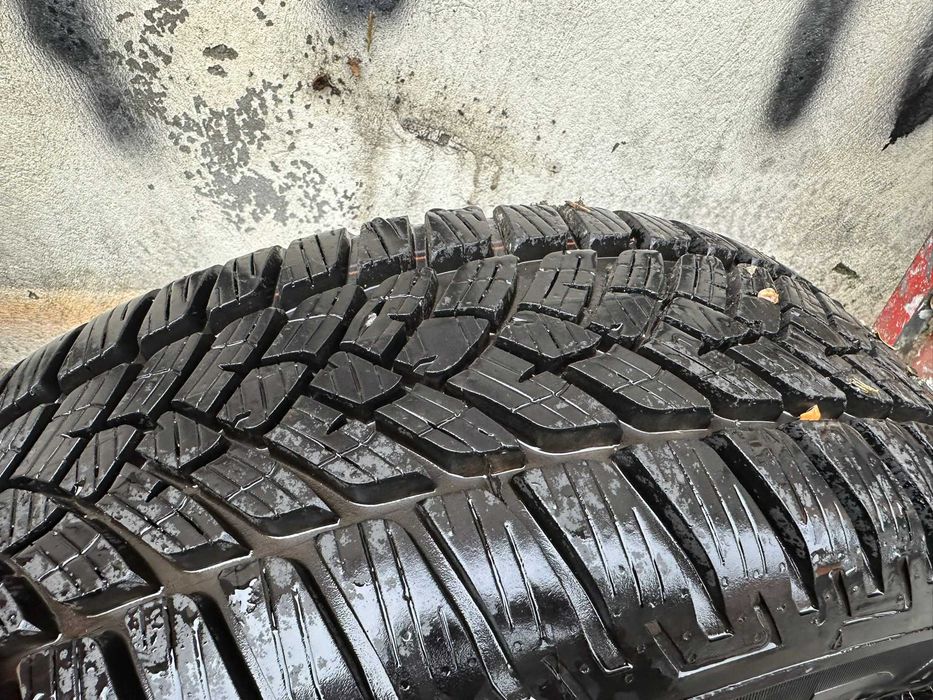 Set jante aliaj R16 ford 5x108 cu anvelope iarna fulda 205/60R16