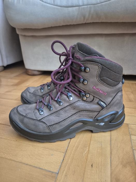 Ghete Lowa Renegade GTX Mid W, Gore-Tex & Vibram, Damă - 39