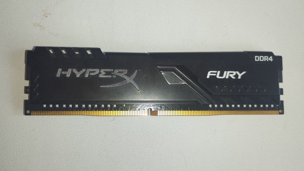HyperX Fury Black 8GB DDR4 3200MHz
