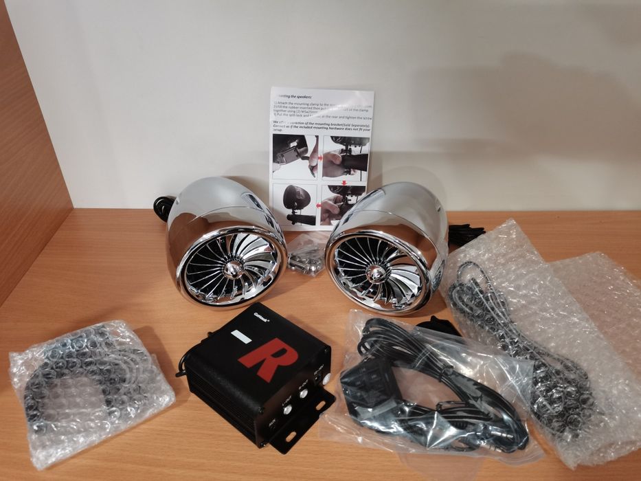 Sistem audio pentru motociclete, ATV