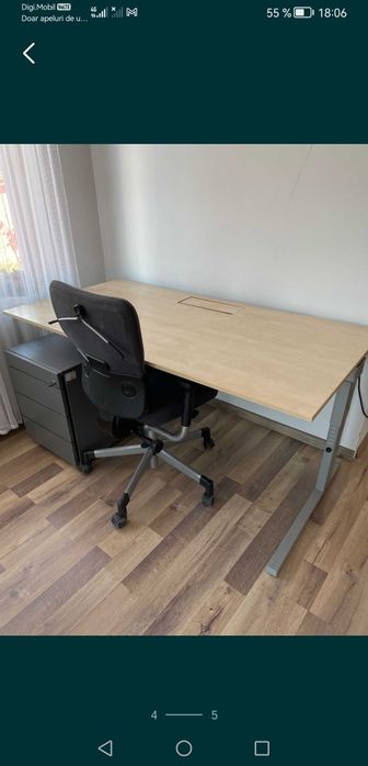 scaun rollbox  birou premium reglabil pe inaltime