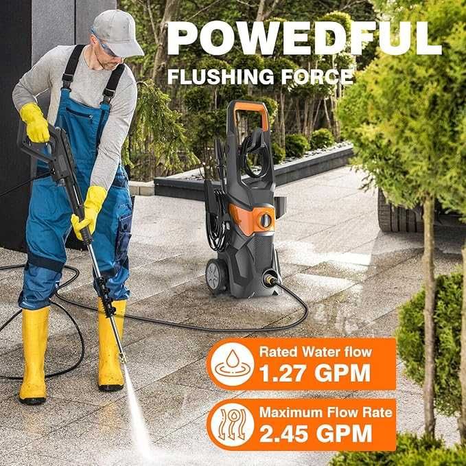 НОВА Водоструйка  с високо налягане, 200 бара, 3000 W, 540 л