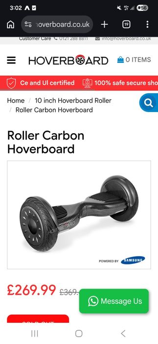 Hoverboar Thunder
