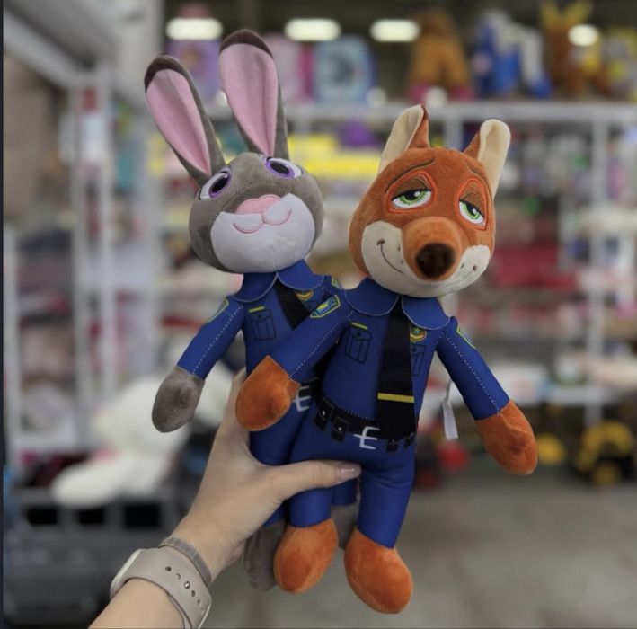 Funko Pop фигурки Зоотрополис Ник Уайлд/Джуди Хопс Зоотопия