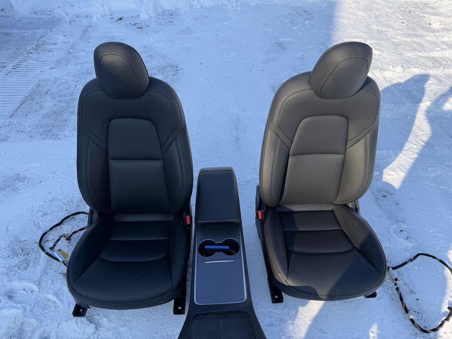 Interior piele / Tapiterie piele Tesla Model 3