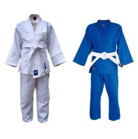 Кимоно для дзюдо синее (120-180)