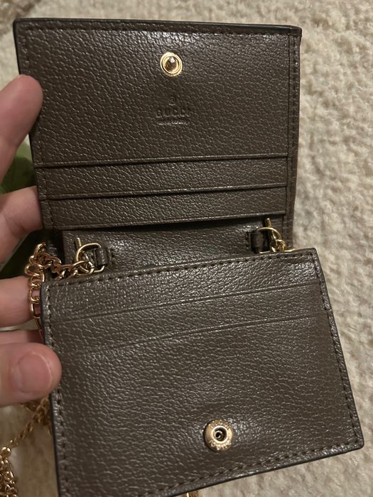 Мини чантичка портмоне на марката Gucci