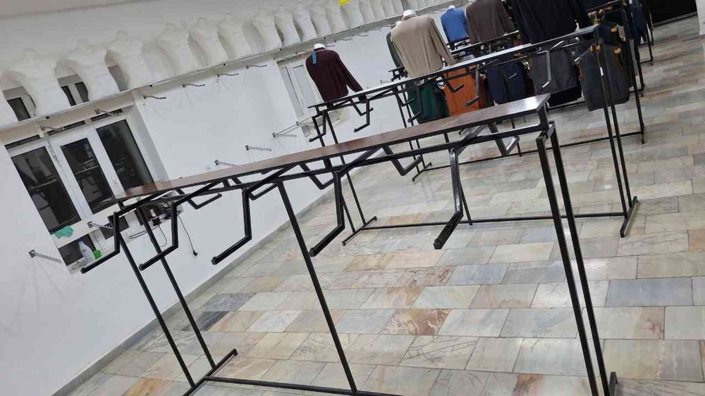 Стелаж кийим дукон учун