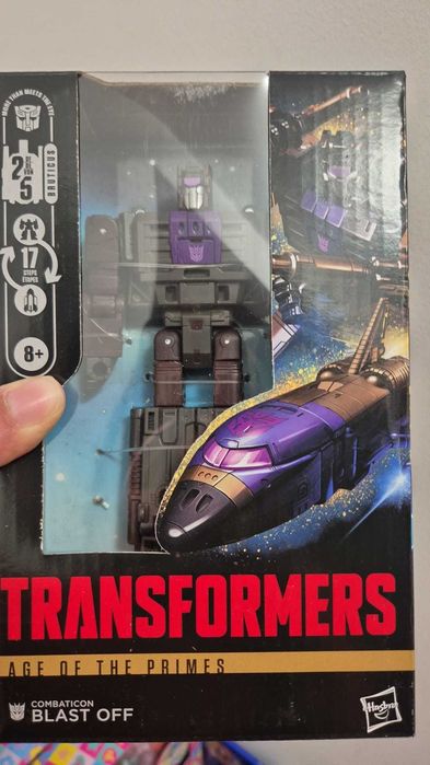 Transformers Age of the Primes Blast Off Combaticon Deluxe Class BNIB