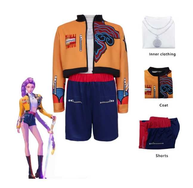 Детски костюм Rumi K-POP Demon hunters, Руми costume Ловци на Демони